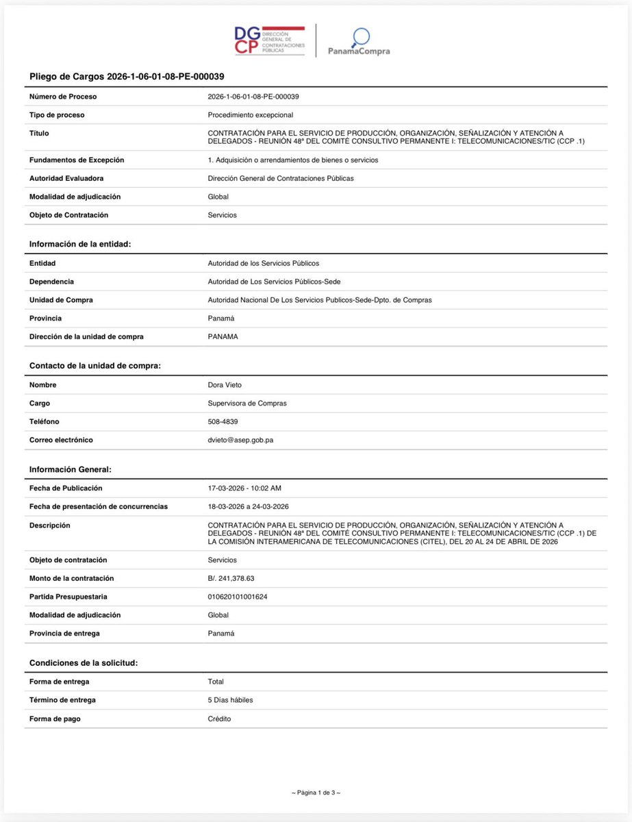 OGP (Observadores de Gestiones Públicas) tweet media
