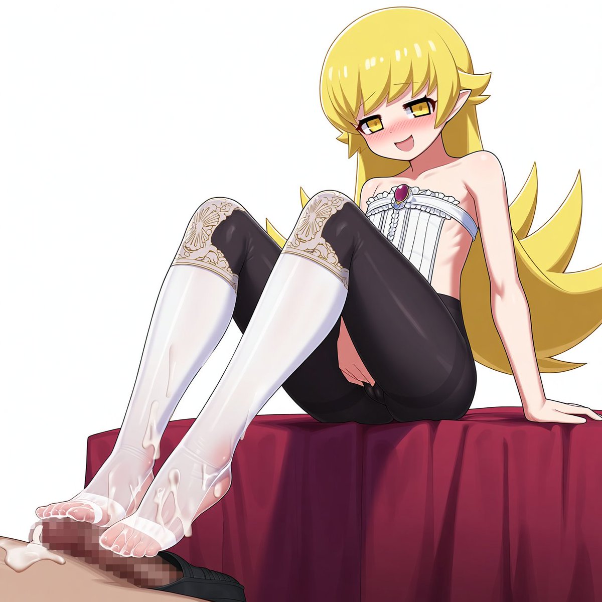 Stridingart's tweet photo. Oshino Shinobu: Image Set #4 (complete) #AIart️️️️️️️️️️️️️️️️️️️️️️️️️️️️️️️️️️️️️️️️️️️️️️️️️️️ #monogatari #ai #loli #shinobu #oshino #cute #brat #uoh #butt #loli #footjob #rule34 #hentai https://t.co/15soRbSsIO