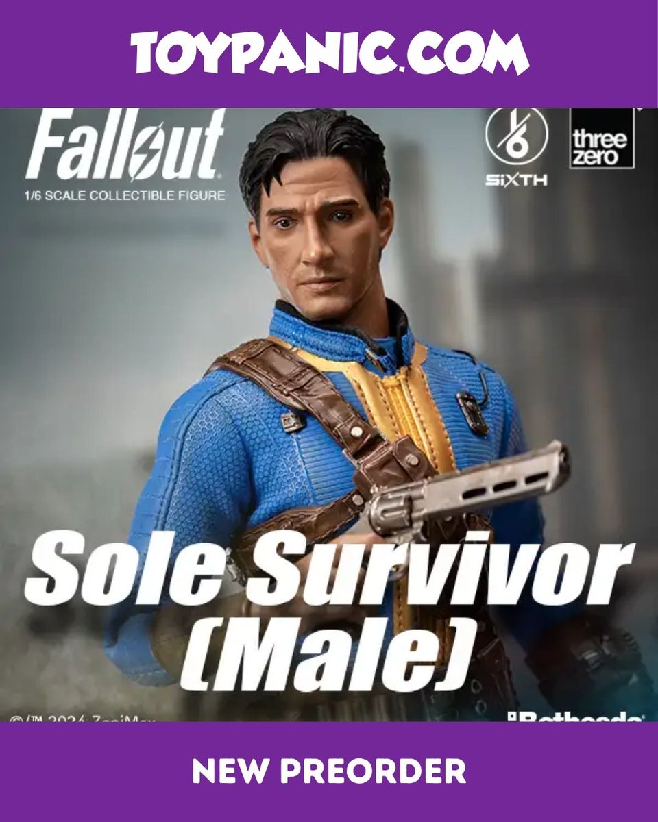ToypanicMsia's tweet image. From the vault to the wasteland ⚡🛠️

Sole Survivor steps out in 1/6 scale—rugged detail and post-apocalyptic grit by ThreeZero.

#ToyPanic #Fallout #SoleSurvivor #ThreeZero #ActionFigures #Collectibles #FigureCollector #GamingLegends #PostApocalyptic #ToyPhotography
