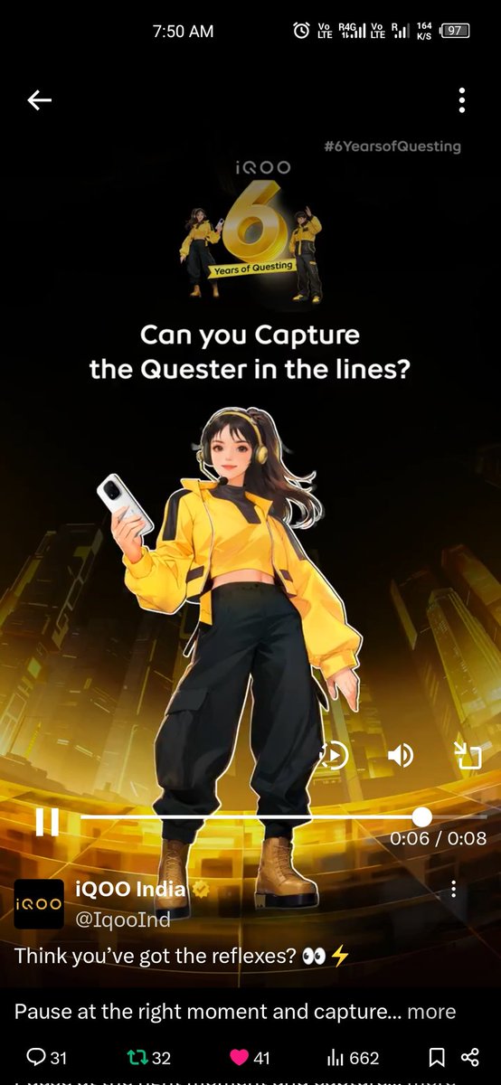 Ullasu9's tweet photo. @IqooInd #6YearsOfQuesting #iQOO #anniversarycontest 
@IqooInd
Tags
1. @mysterioussu 
2 @SaxenaSonali77 
3 @RaviKashyapRP https://t.co/X69iJdhbhK