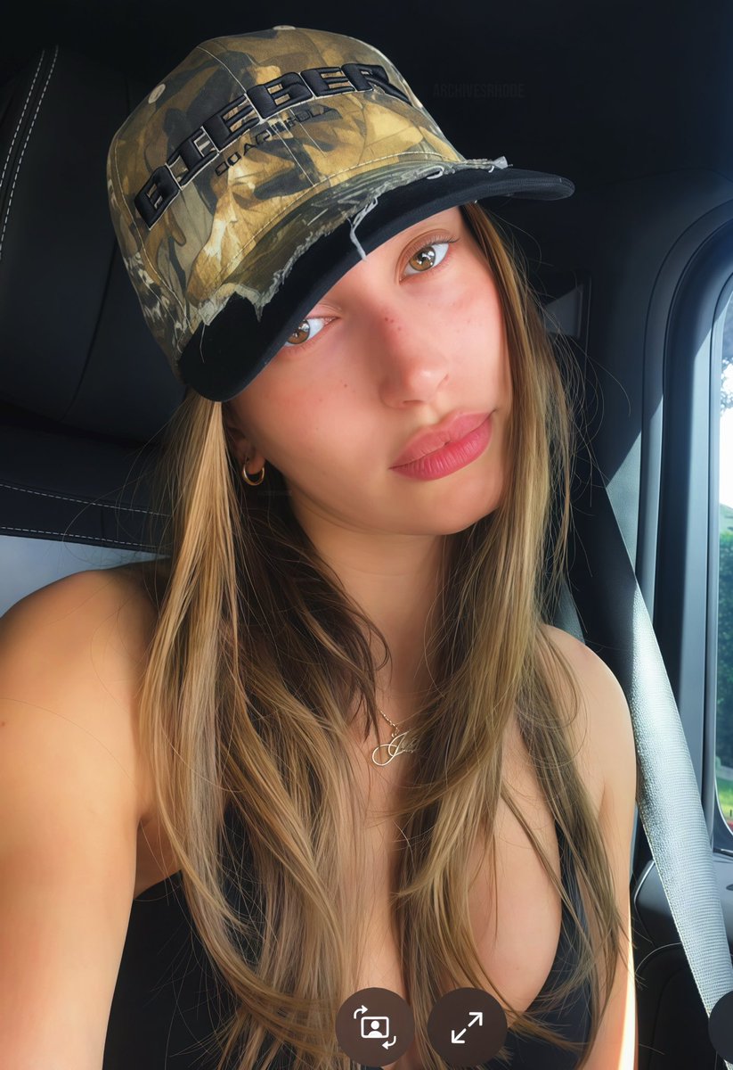 hailey bieber files tweet media