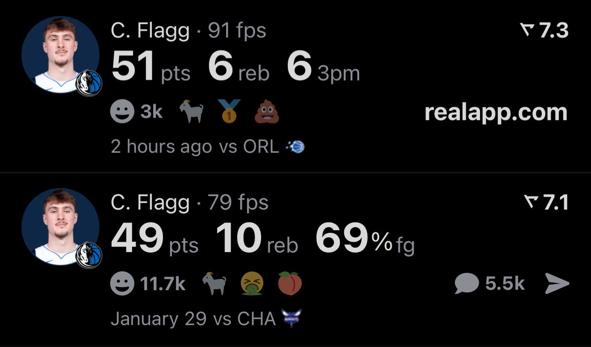 Real App tweet media