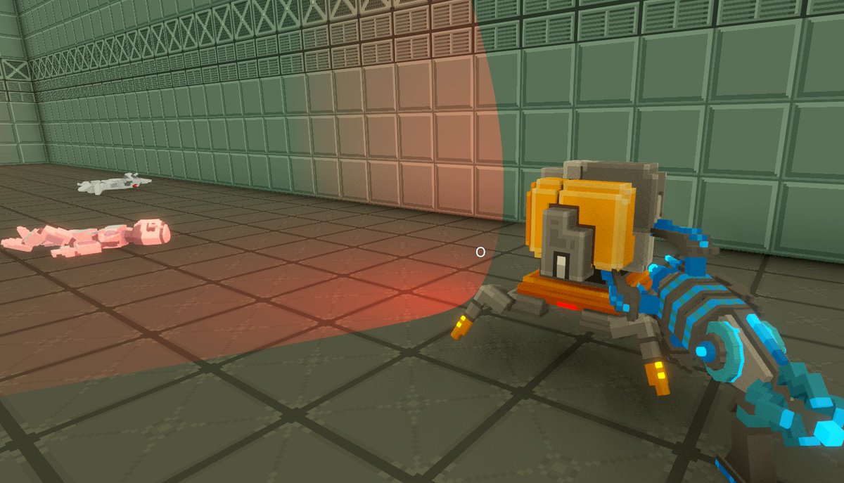 Got way too close to a turret for this pic in The Sandbox Season 7. <a href="/TheSandboxGame/">The Sandbox</a> tsbga.me/TheSandbox #Season7