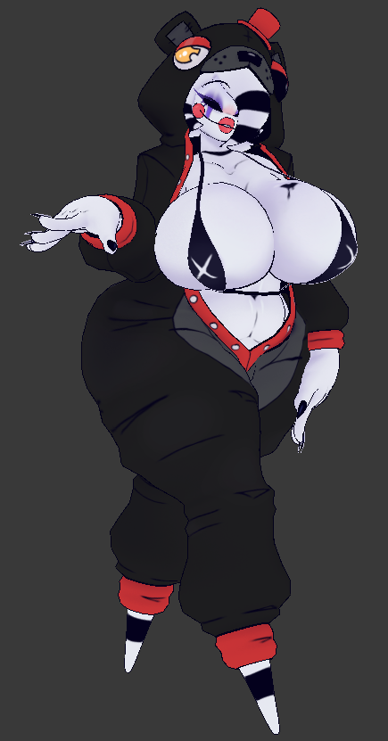 ThegrinderOps's tweet photo. i gotta be the one to put face tracking on her i see the vision🥷#fnc #fazclaires #vrchat #fnaf https://t.co/BrG103Or5z