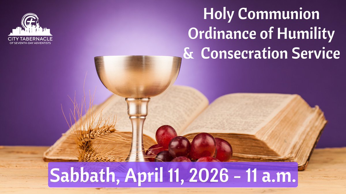 Hello Friends! No matter what day of the week it is, it is a day the Lord has made, so I invite you to REJOICE &amp; BE GLAD in it, because HE cares for YOU! Check out the services happening the weekend of April 4th. And join us for Holy Communion on Sabbath, April 11 at 11 a.m.
