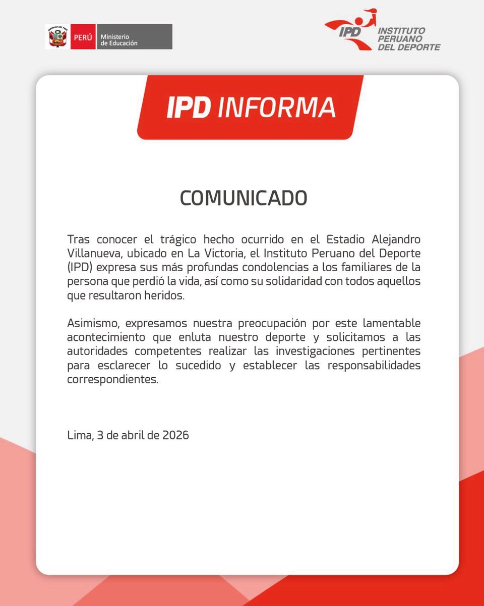ipdperu tweet media