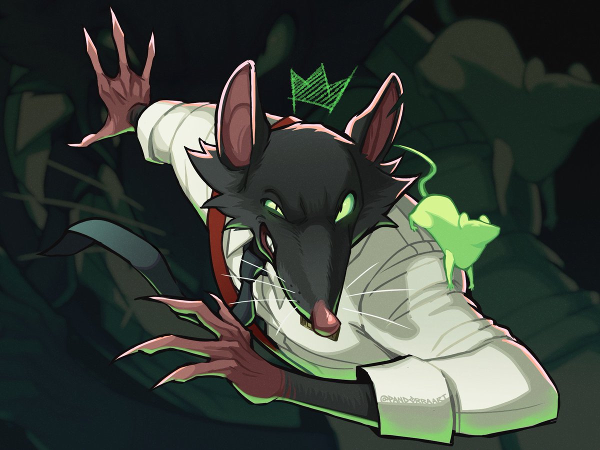 Happy World Rat Day! 🐀👑Drew the Rat King made by <a href="/DragonRoIlZ/">liornogard</a> to celebrate