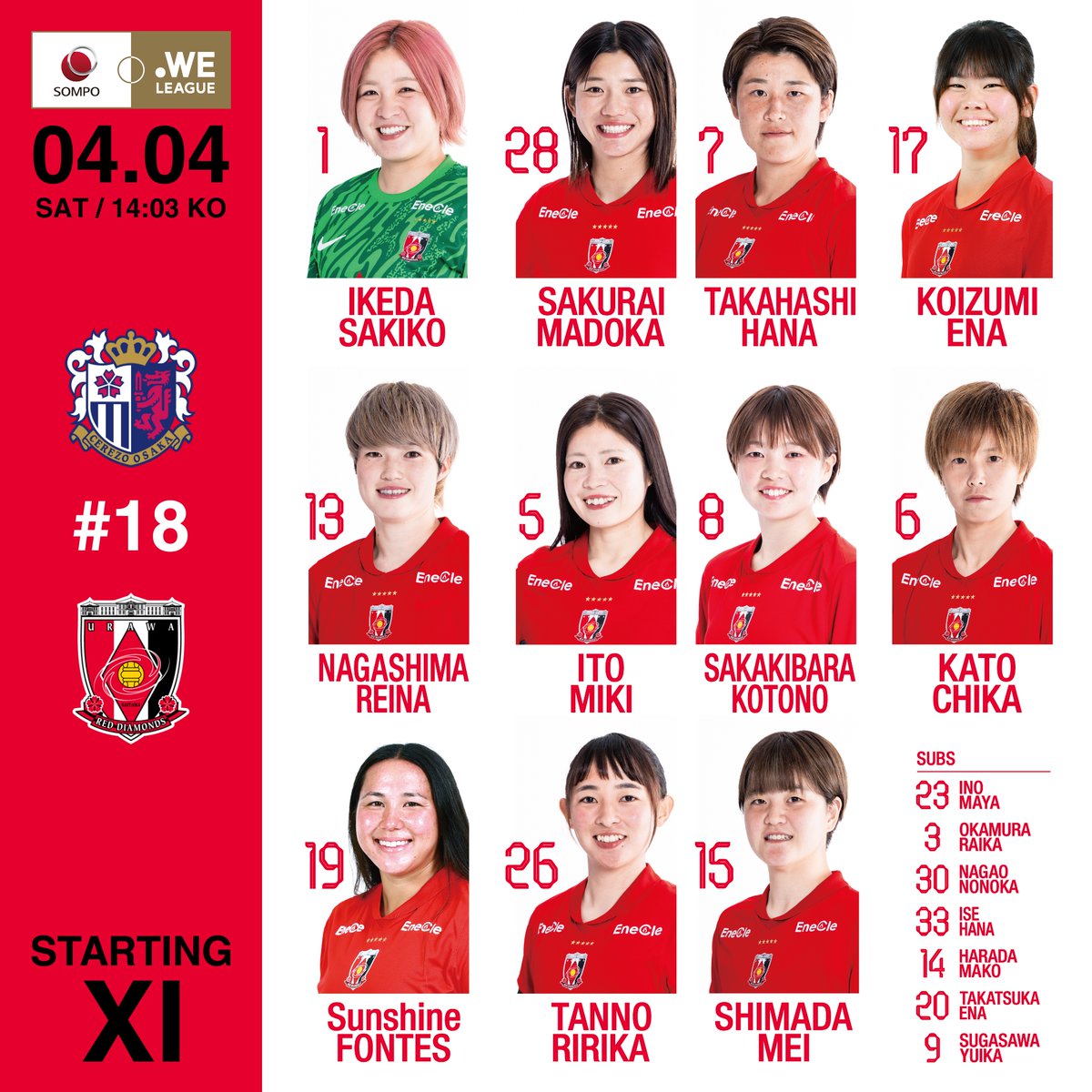 三菱重工浦和レッズレディース公式 tweet media