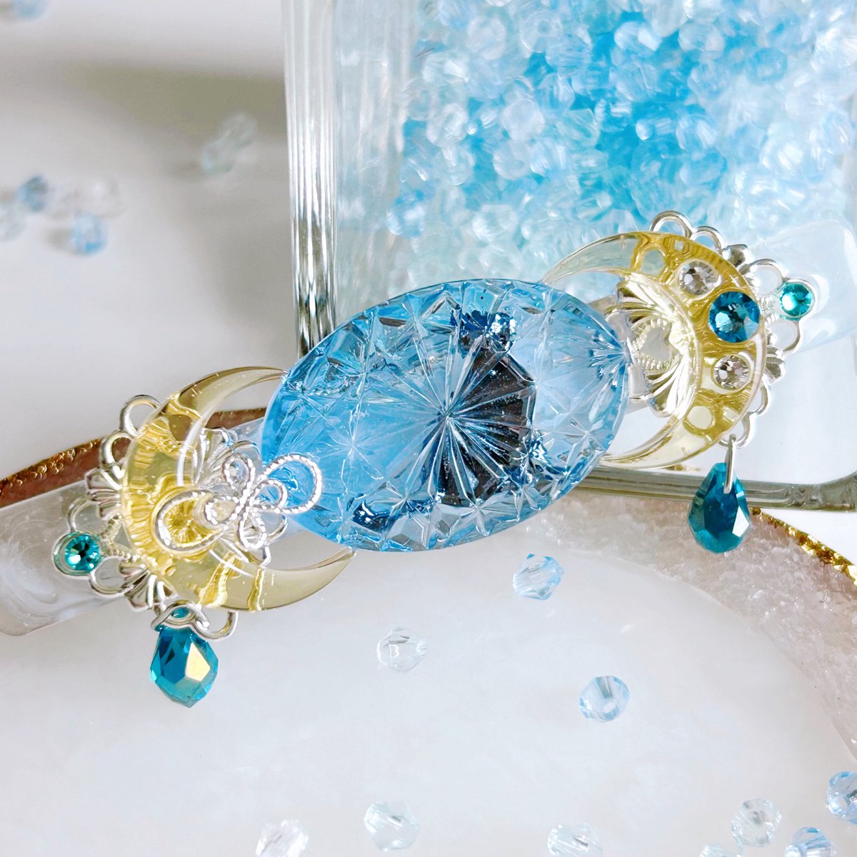 Glass Cat's硝子猫《グラスキャッツ》|ビーズとレジンのハンドメイドアクセサリー tweet media