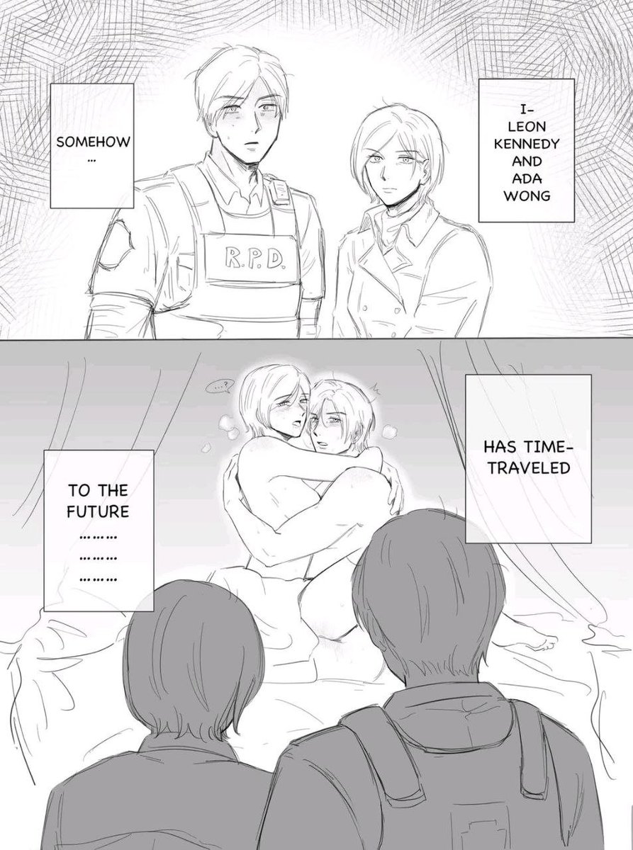 Resident Evilで私たちが見たい結末🔥
レオンとエイダの熱いシーン😏❤️