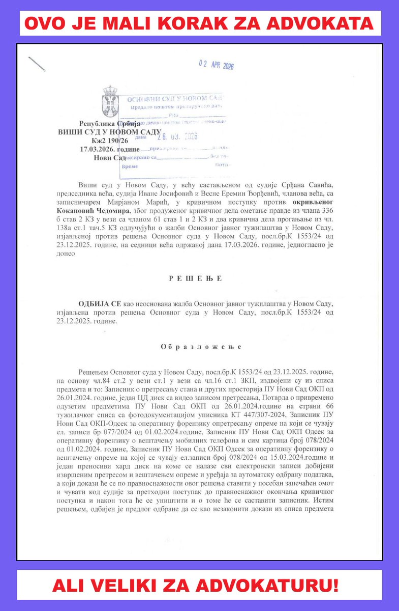 Čeda Kokanović tweet media