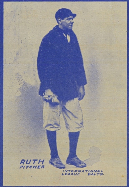 FunBaseballFact's tweet photo. Today in 1914: 19-year-old Babe Ruth launched his pro career with the minor league Baltimore Orioles as a left-handed pitcher.

In his first game, he threw a six-hit shutout, and went 2-for-4 at the plate.

Ruth played for the Orioles until July 9, when he and two other players were sold to the Red Sox for $25,000 because the Orioles’ owner needed the money.
#MLB #baseball #Yankees #RedSox #Orioles