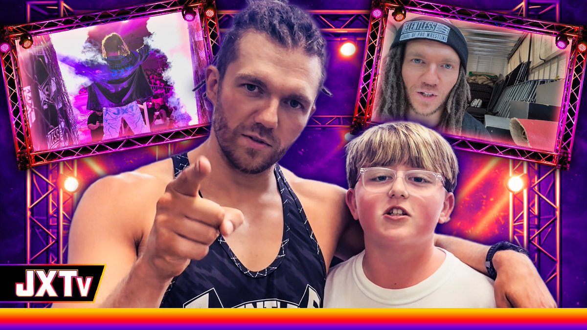 JXT_Official_'s tweet image. Behind the scenes of @MayhemPro_ 

The latest JXTv takes you there!
The set up - the show - the packdown - the chaos!

Live on now on My YouTube
📺  YouTube.com/jxt 

#vlog #vlogging #wrestlingvlog #prowrestler #wrestling