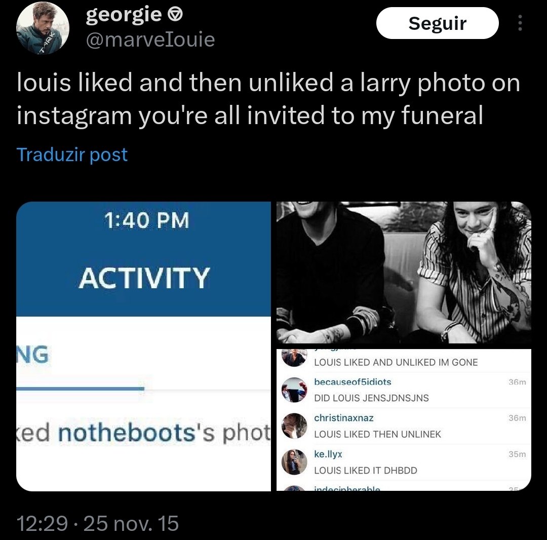 Lisluvfitf's tweet photo. esse pra mim é um dos likes mais INACREDITÁVEIS
pq foi dia 25 DE NOVEMBRO DE 2015
COM A #MARIDOS FELIZES
e o povo conseguiu pegar print https://t.co/tgOKZBh9py