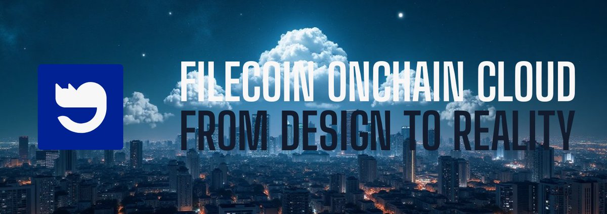 Filecoin's tweet photo. Filecoin Onchain Cloud accepts stablecoin payments for storage services. 

Settlements are tied directly to actual usage, 0.5% on transactions processed through Filecoin Pay. 

Predictable pricing, usage-based economics, no vendor lock-in. https://t.co/bCrwm6Q3l4
