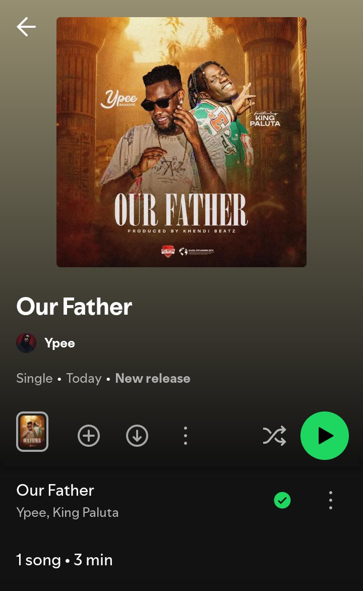 MusicTalksHQ's tweet photo. π£οΈπΆ NEW MUSIC π¨
Ypee ft. King Paluta β Father π§π₯
π¨ OUT NOW π¨
#Ypee #KingPaluta #Father #GhanaMusic #HipHop #NewMusic #NowPlaying #MusicTalksHQ https://t.co/l2kbH20cGW