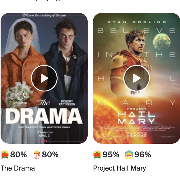 EDouglasWW's tweet photo. I love when critics and audiences agree... cause it happens so rarely... https://t.co/jVvEqFyPRx