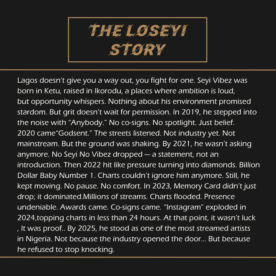 PuregritEnt's tweet photo. Every week we will give you a grit recap, telling you the story behind an artist that broke through a wall many see as impossible. This is Grit Recap #loseyi #afrobeat https://t.co/4CD3AvKJH6