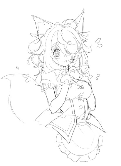 Lazoonny's tweet image. 🦊🎀🦊🏴‍☠️❤️
#doodles 
#FNAF擬人化 #FNAFAU #フォクマギ