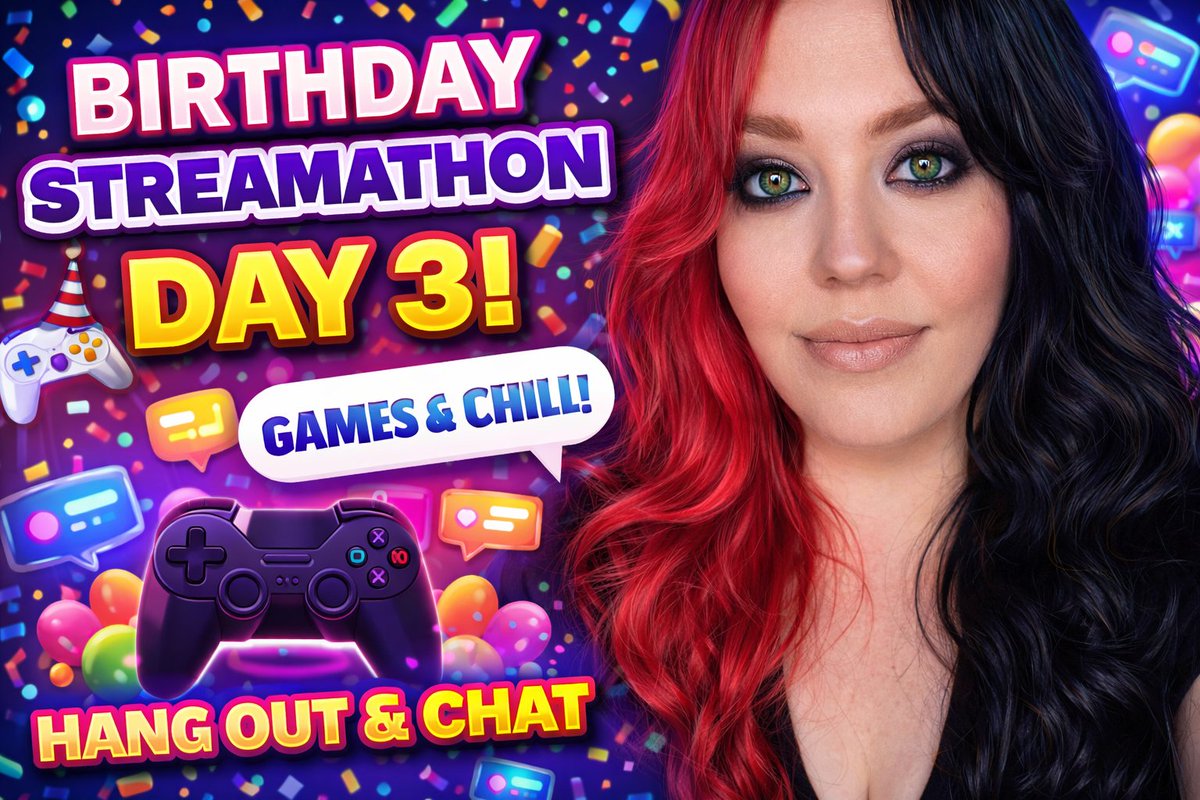 versyssa's tweet photo. Day 3 of the weeklong bday streamathon!

Live now! https://t.co/HEdBFEM4fV https://t.co/oWUSsiVaM3