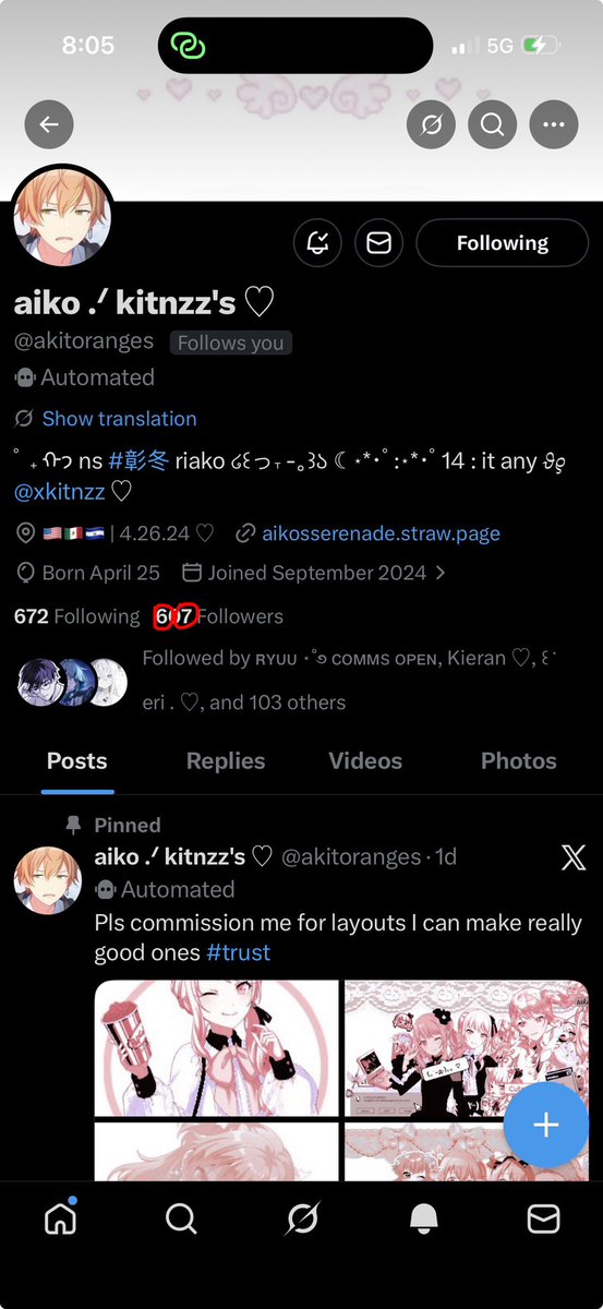 kira ݁ᛪ༙ tweet media