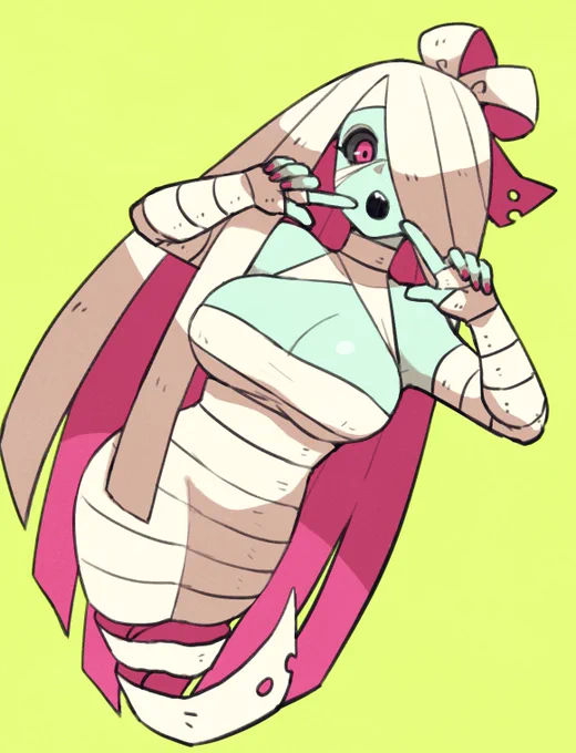 ミイラ姉さんもほんとはいっぱい描きたいんだ