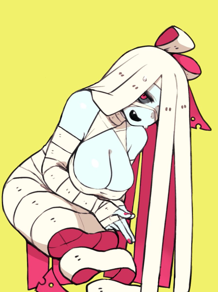 ミイラ姉さんもほんとはいっぱい描きたいんだ❤️‍🩹 