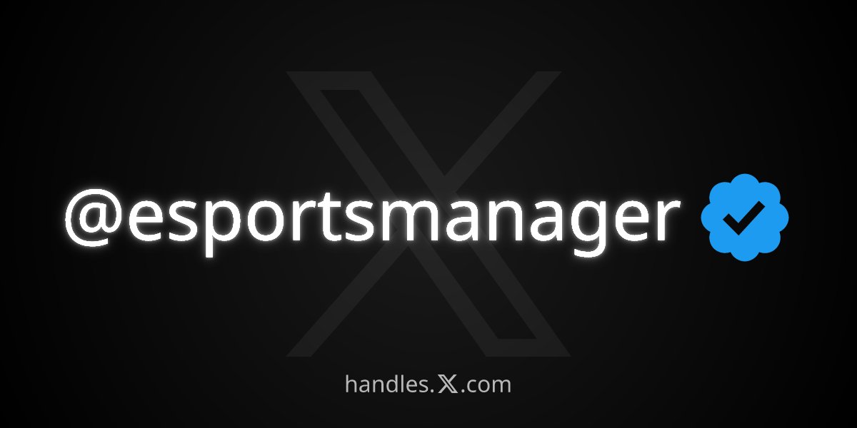 Esports Manager 2026 tweet media