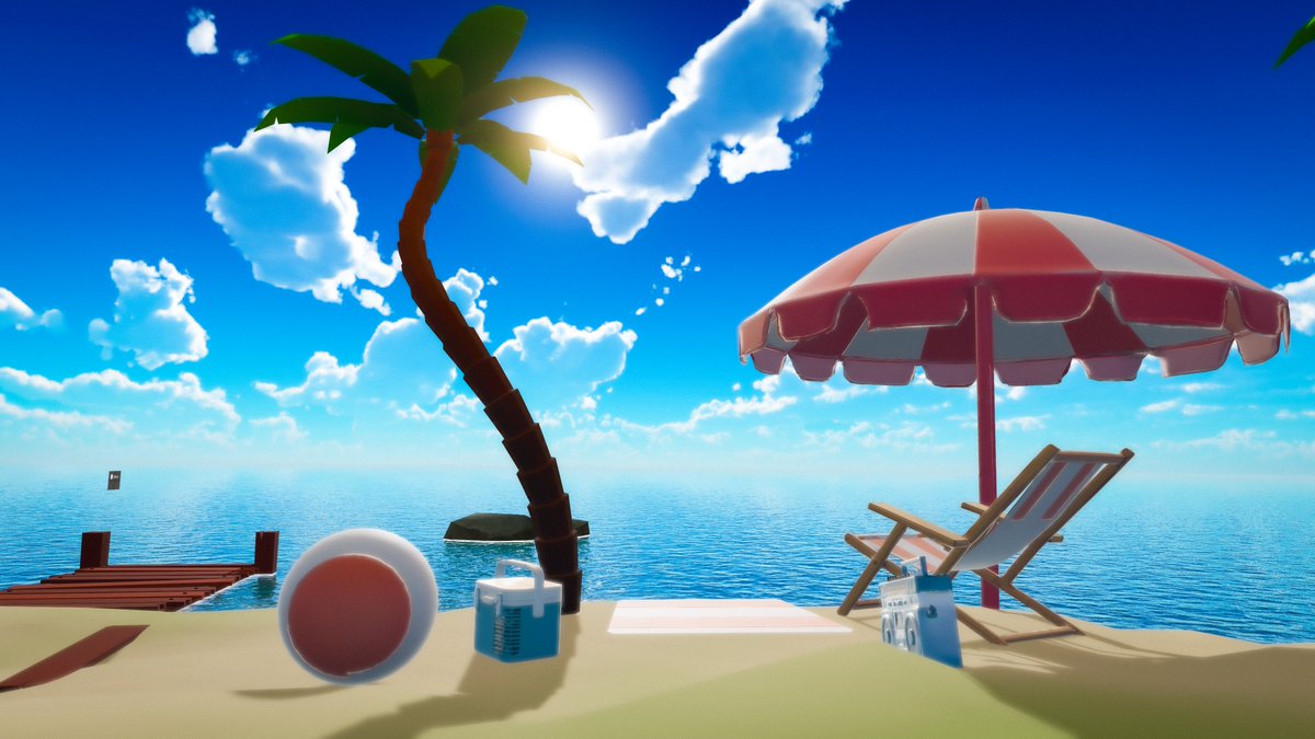 Enjoy your time at the beach ビーチでのひとときをお楽しみください World: Sea Breeze ...