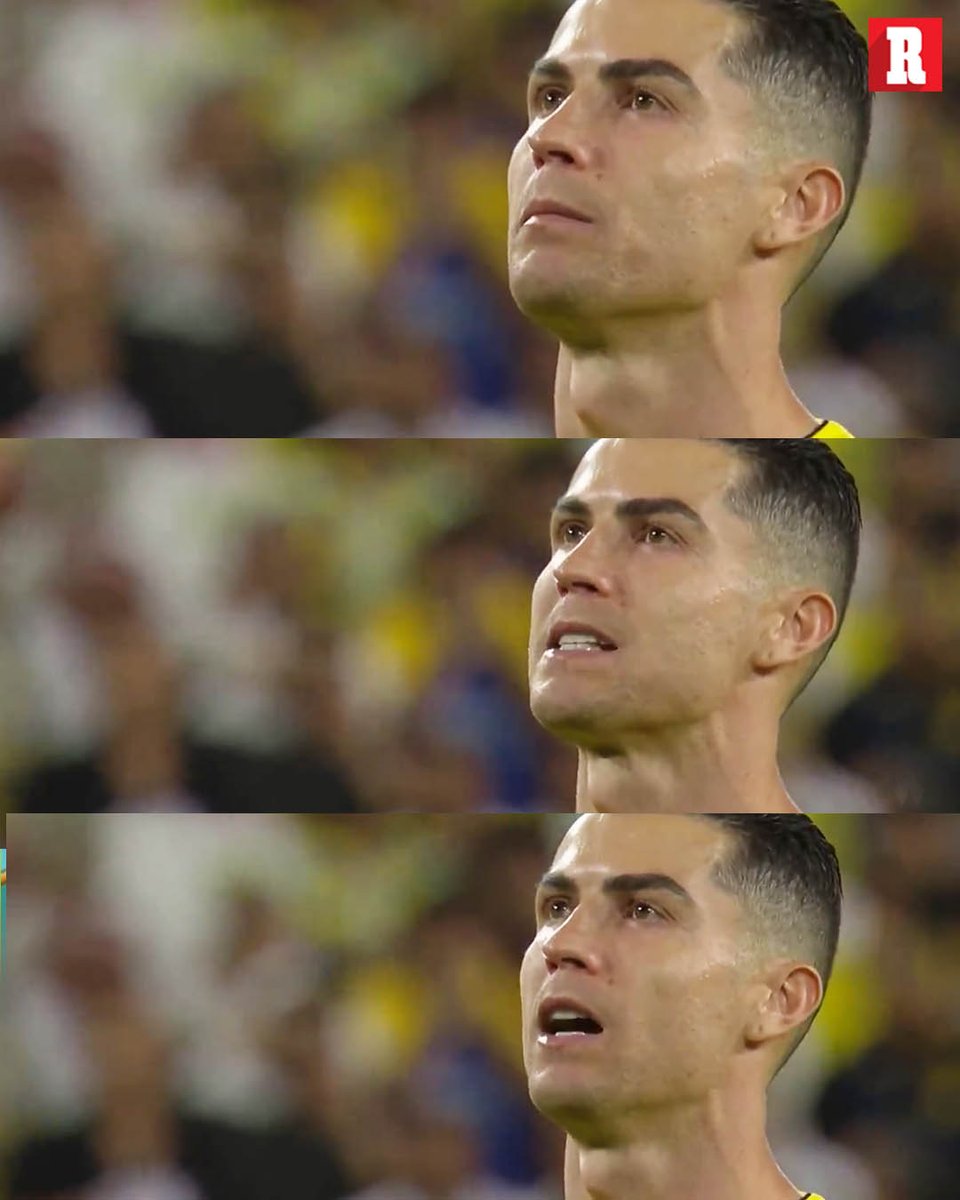 Justo antes de lanzar su penal de hoy con el Al Nassr, Cristiano soltó un 'Bismillah', lo que significa, la cual es una expresión árabe que significa : 'En nombre de Dios'.