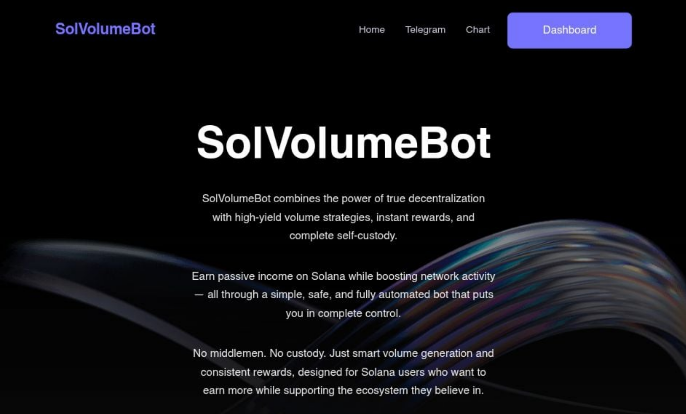 SolVolumeBot combines the power of true decentralization with high-yield volume strategies, instant rewards, and complete self-custody.

svb-solvolumebot.vercel.app