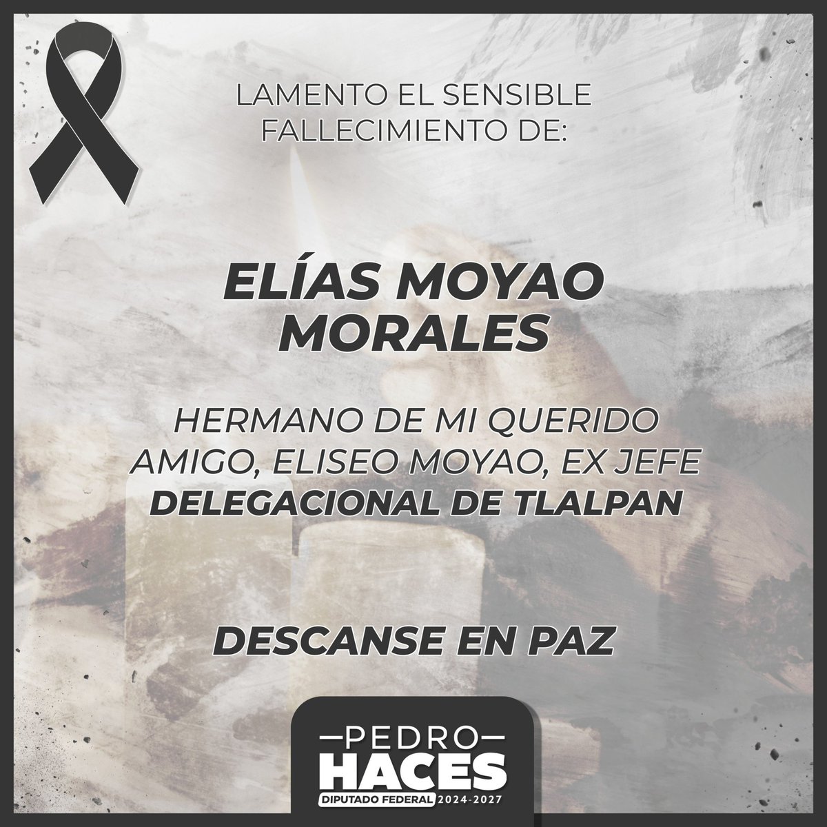 Pedro Haces tweet media