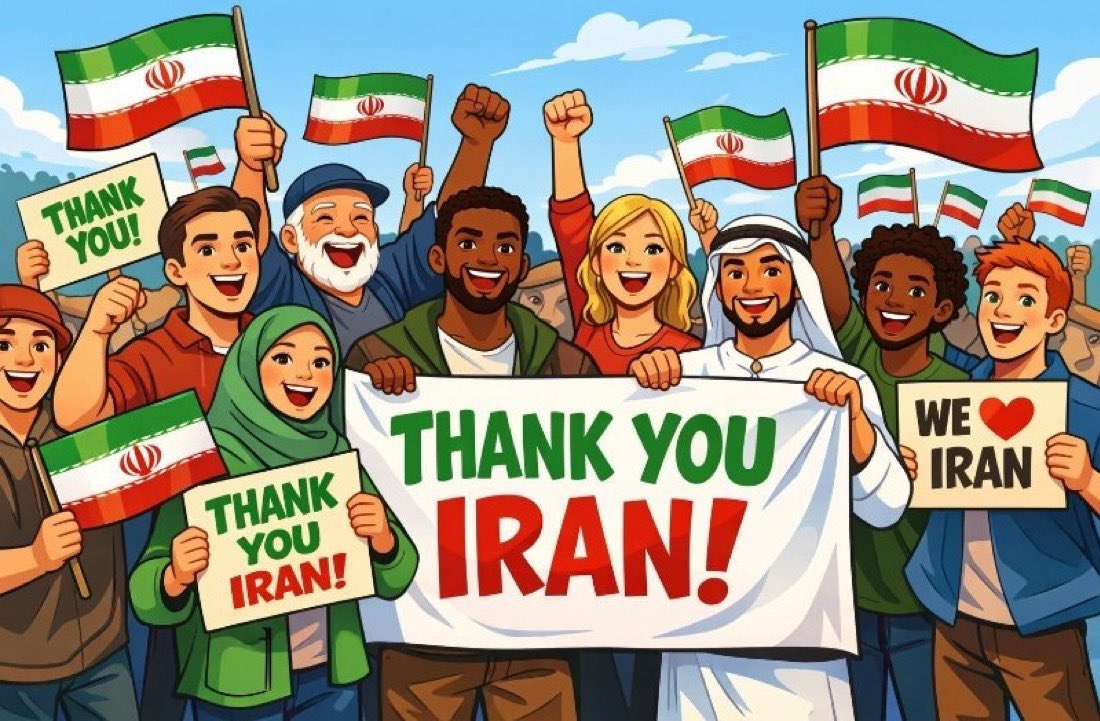 Jhonkosmik's tweet image. Apakah anda tahu apa yang membuat Iran luar biasa?
Karena Iran didukung oleh masyarakat dunia yang berhati nurani dan ber-iman.

#nolimit #IranWar‌ #prices 
#FreePalestine
