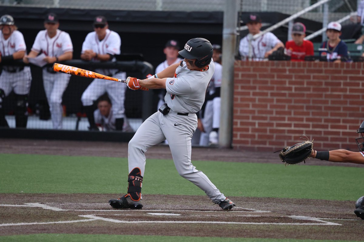 BeaverBaseball's tweet photo. Two ABs, two hits and a 1-0 lead! https://t.co/XAM7YTUylh