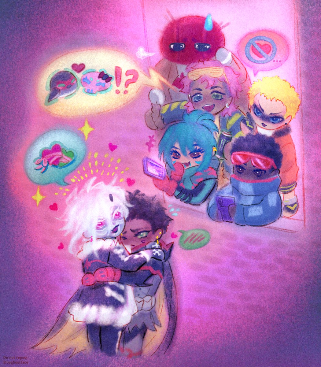 Caught‼️💋💘📸
#DamianWayne #Nika #Flatline #daminika #gravebird #TeenTitans #dccomics #fanart