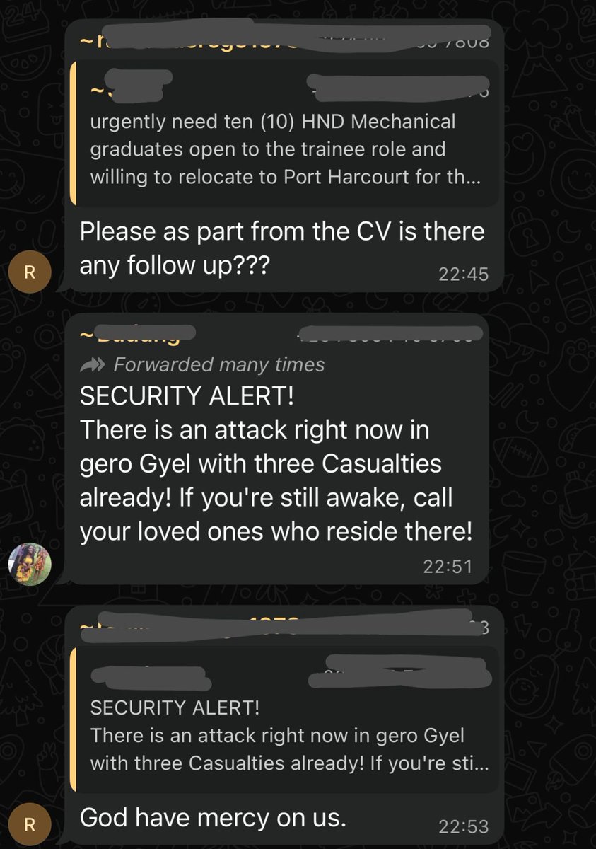 They are currently attacking Gyel in  Jos South. Three people have been confirmed k!lled!!! 🫩