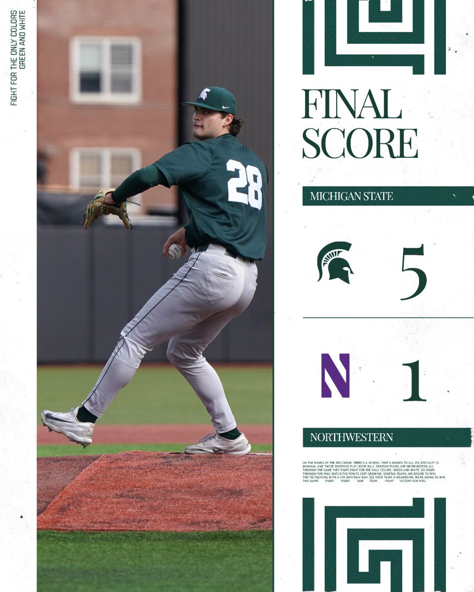 Michigan State Baseball tweet media