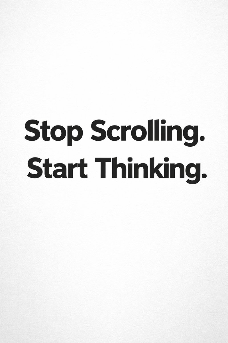 CasteChronicles's tweet photo. You don’t need more content.

You need more action.

How NOT to stay poor in 2026

Stop scrolling.
Start thinking.
#ThinkBetter #Execution https://t.co/0hQZgHZiKm