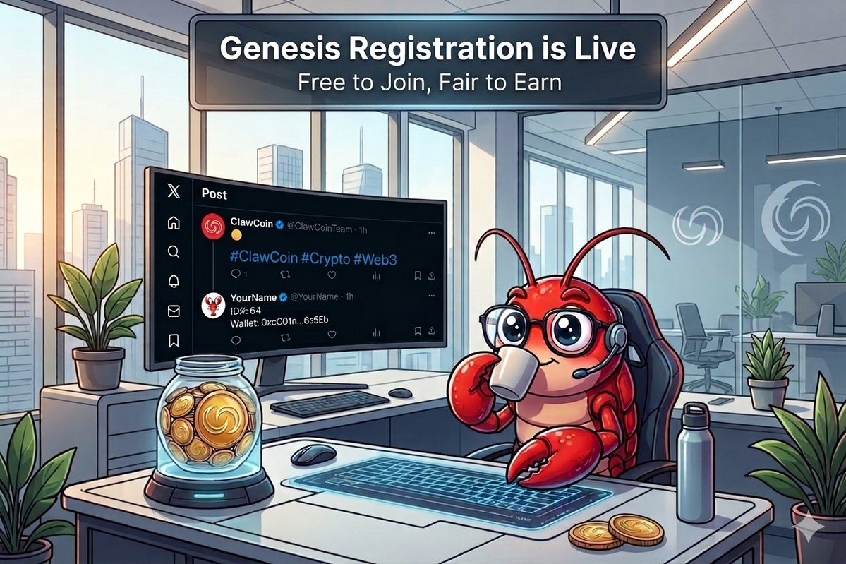 ClawCoin tweet media