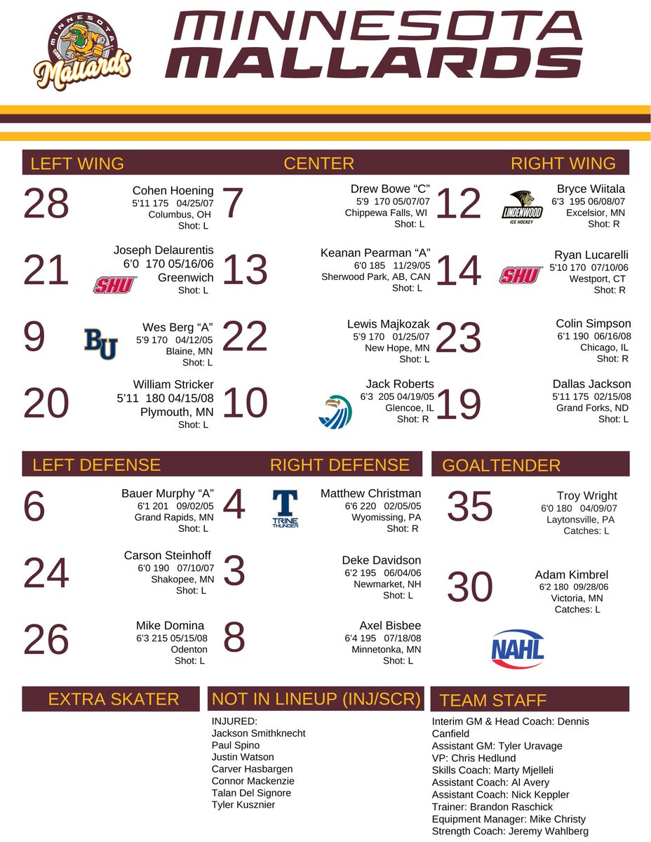 Minnesota Mallards tweet media