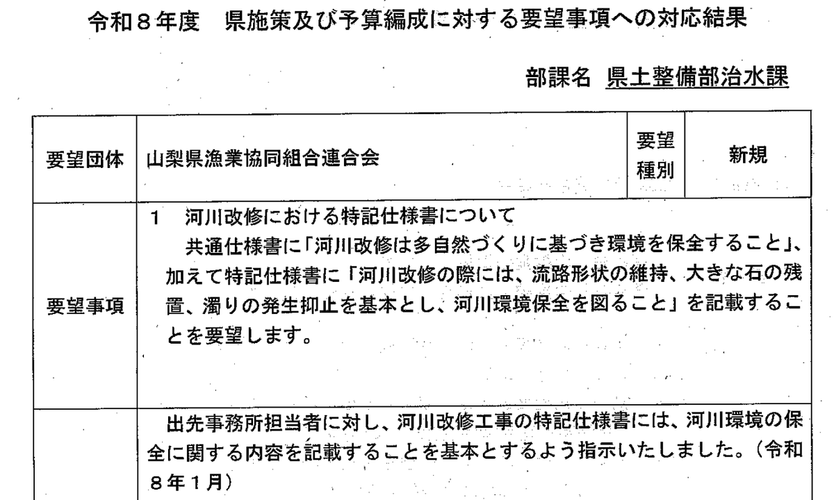 山梨県漁連 tweet media