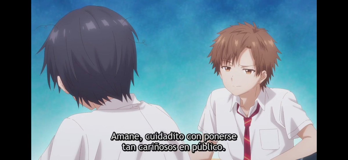 carlos05hb's tweet image. Ajajajaj tiempo atrás Amane era el que decía que no fueran tan acaramelado ajajajaja
#amane #otonarinotenshi #anime #mahiru