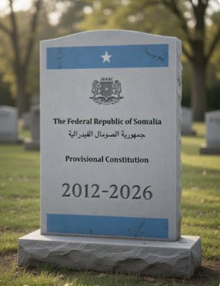abdisalamisma1's tweet photo. Maxay tahay sababta loo bedelay dastuurkii KMG ahaa 2012-2026?
Dhawr sababood:
✅In dastuurku qeexo jahada loo socdo #EAC
✅In la qeexo xuduuda #Somalia
✅In la qeexo yaa #Somali ah
✅In #Ogadenia & #NFD la qeexo in ayn dhul Somalia ahayn, halka awel 1960-2026 ahayd waa muqadas https://t.co/q86NvRmbWJ