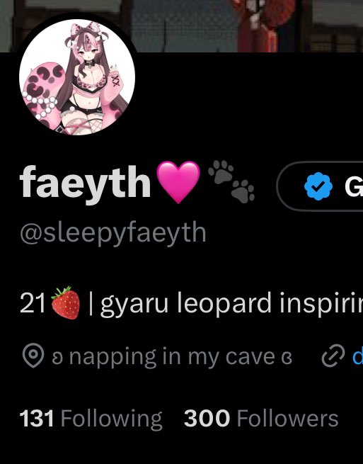 faeyth🩷🐾 tweet media