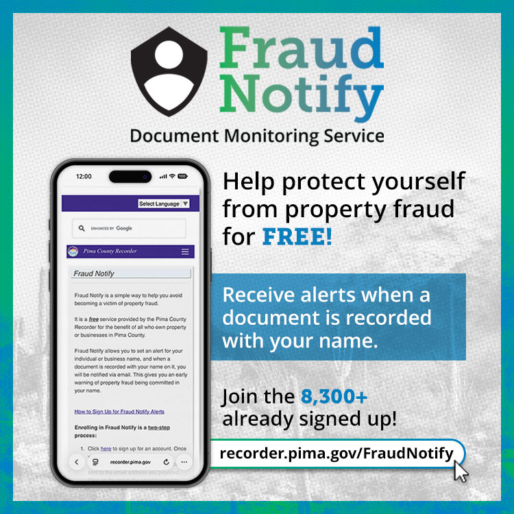 Pima County Recorder's Office tweet media