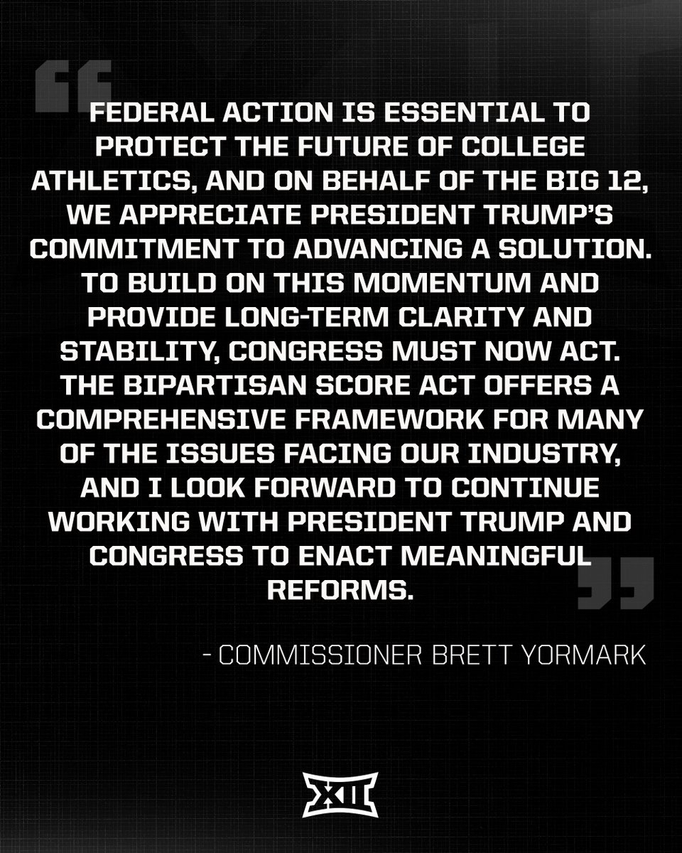 Big 12 Conference tweet media