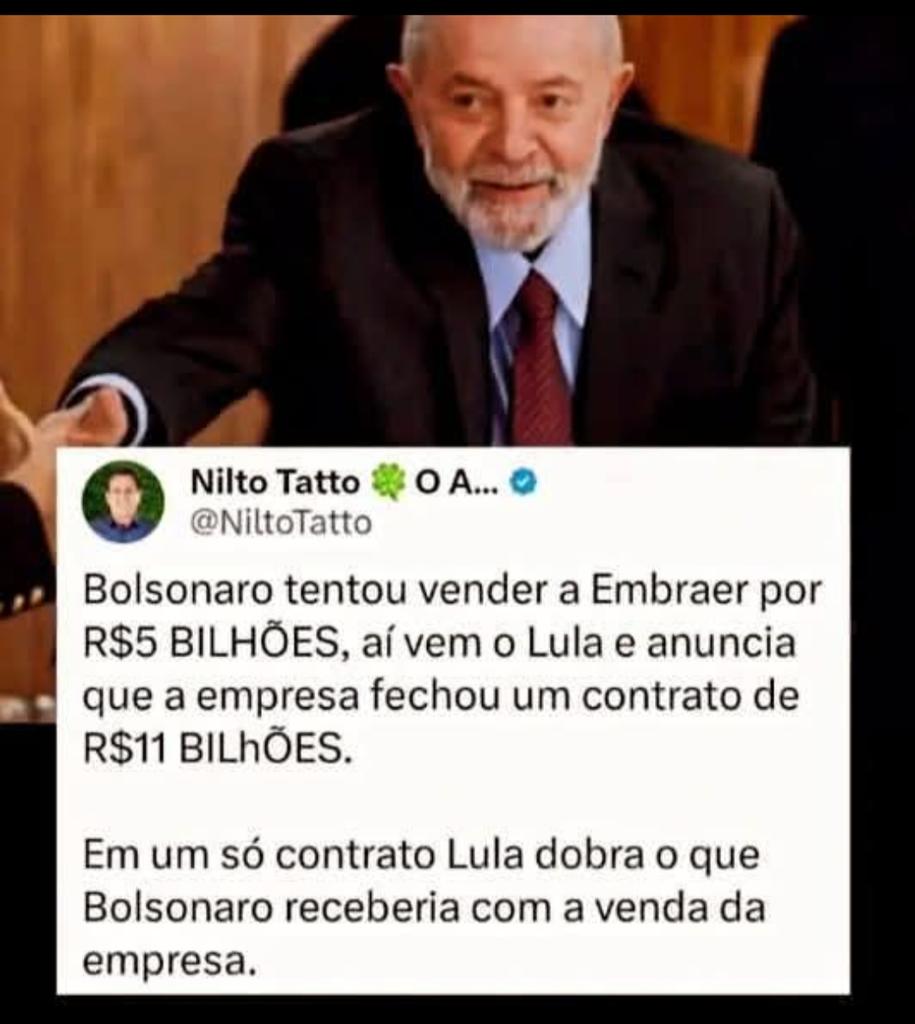 Antonio Cappellari LULA É O CARA tweet media