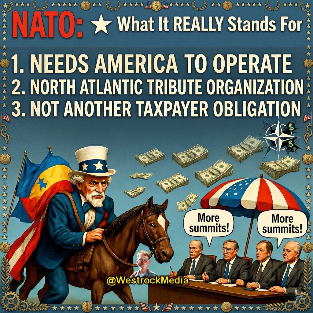 NATO stands for nothing.  Should the US pull out?