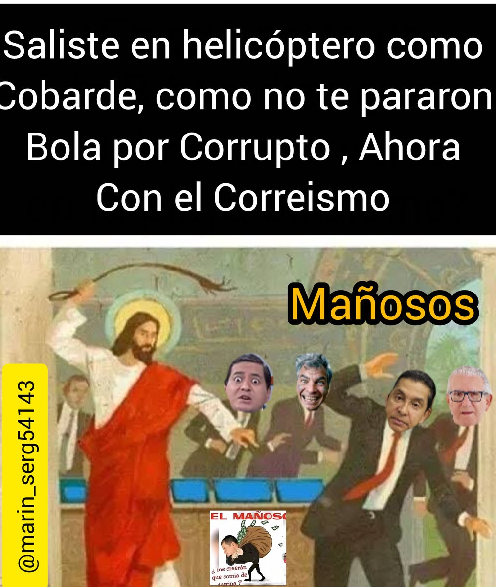 marin_serg54143's tweet photo. @LucioGutierrez3 #Mañosos #Delincuentes
Que vas a conocer la palabra #Honradez dime con quién andas y te diré quién eres
Tú bailas por los billetes #DinosaurioDeLaPolitica https://t.co/jaF0EUxP33