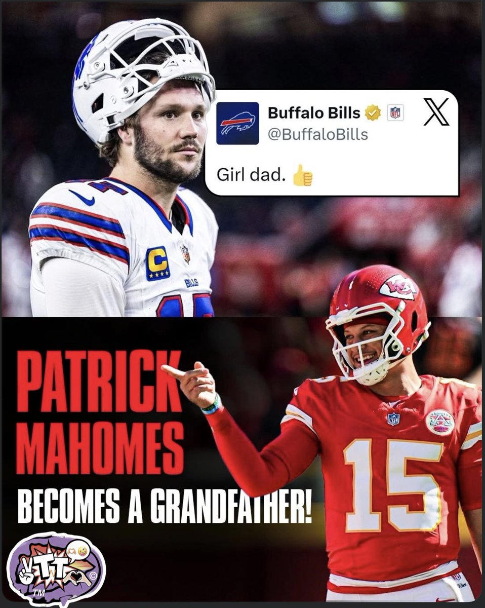 itstish's tweet image. Who’s your daddy, Josh?! #patrickmahomes #nflmemes #chiefskingdom #buckfuffalo but congrats to the couple!!